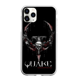 Чехол для iPhone 11 Pro Max матовый с принтом Quake Champions в Екатеринбурге, Силикон |  | Тематика изображения на принте: arturcherkasov1995 | games | quake | vsemayki