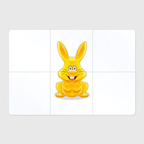 Магнитный плакат 3Х2 с принтом Харитошка в Екатеринбурге, Полимерный материал с магнитным слоем | 6 деталей размером 9*9 см | детям | желейный | желейный заяц харитон | зайчик | заяц | кролик | харитон | харитошка