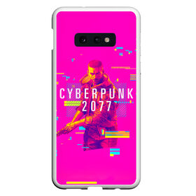 Чехол для Samsung S10E с принтом Cyberpunk 2077 в Екатеринбурге, Силикон | Область печати: задняя сторона чехла, без боковых панелей | cyberpunk 2077 | hacker | maelstrom | militech | quadra | samurai | sci fi | technology | trauma team | v | будущее | игра | иероглифы | киану ривз | кибер | киберпанк | киборг | киборги | корпорация | лого | милитек | панк | роботы | самурай | т