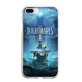 Чехол для iPhone 7Plus/8 Plus матовый с принтом Little Nightmares 2 в Екатеринбурге, Силикон | Область печати: задняя сторона чехла, без боковых панелей | Тематика изображения на принте: mono | six | игры | моно | постер | шестерка