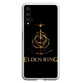 Чехол для Honor 20 с принтом Elden Ring в Екатеринбурге, Силикон | Область печати: задняя сторона чехла, без боковых панелей | action | armor | dark souls | demon | elden ring | fromsoftware | games | george martin | japan | knight | namco bandai | rpg | weapon | броня | дарк соулс | демон | джордж мартин | игры | оружие | рпг | рыцарь | темные души | экшен | япония