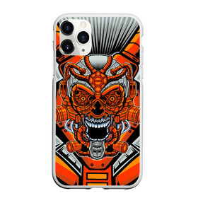 Чехол для iPhone 11 Pro Max матовый с принтом CyberSkull в Екатеринбурге, Силикон |  | Тематика изображения на принте: cyberpunk | evil | head | mask | mechanical | rage | robot | skull | арт | гнев | голова | демон | дьявол | злой | киберпанк | маска | механический | монстр | робот | рога | самурай | череп