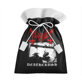Подарочный 3D мешок с принтом Mayhem в Екатеринбурге, 100% полиэстер | Размер: 29*39 см | Тематика изображения на принте: black | mayhem | metal | music | rock | skull | блэк | гитара | группа | метал | музыка | рок | череп | электрогитара