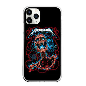 Чехол для iPhone 11 Pro матовый с принтом METALLICA в Екатеринбурге, Силикон |  | band | hardcore | metall | music | punk | rock | skull | usa | батька | джеймс | кирк | ларс | металлика | метла | музыка | рок | сша | трухильо | ульрих | хэви метал | хэммет | хэтфилд | череп