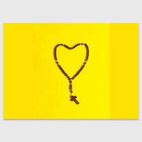 Поздравительная открытка с принтом Сердце и крест в Екатеринбурге, 100% бумага | плотность бумаги 280 г/м2, матовая, на обратной стороне линовка и место для марки
 | сердца
разбитое сердце
крест с девушкой
узорный крест
сердце в наушниках на двоих