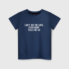 Детская футболка хлопок с принтом Can?t buy me love в Екатеринбурге, 100% хлопок | круглый вырез горловины, полуприлегающий силуэт, длина до линии бедер | beatles | the beatles | битлз | дедушка | дедушка романтик
