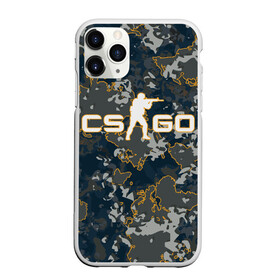 Чехол для iPhone 11 Pro Max матовый с принтом CS:GO - Camo в Екатеринбурге, Силикон |  | Тематика изображения на принте: beast | camo | camouflage | counter | counter strike | cs | easy | ez | gg | ggwp | global | go | hyper | kill | offensive | one | shot | strike | зверь | камуфляж | скоростной