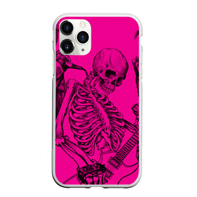 Чехол для iPhone 11 Pro Max матовый с принтом Skeleton,zandieh в Екатеринбурге, Силикон |  | bag | boock | boy | crazy | danger | flower | girl | lion | net | notepad | pencil | skeleton | skull | ticher