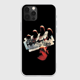 Чехол для iPhone 12 Pro Max с принтом Judas Priest в Екатеринбурге, Силикон |  | Тематика изображения на принте: black | deep | heep | judas | led | metal | music | priest | purple | rock | sabbath | skull | uriah | zeppelin | блэк | гитара | группа | иуда | метал | музыка | рок | священник | череп | электрогитара