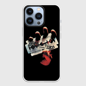 Чехол для iPhone 13 Pro с принтом Judas Priest в Екатеринбурге,  |  | Тематика изображения на принте: black | deep | heep | judas | led | metal | music | priest | purple | rock | sabbath | skull | uriah | zeppelin | блэк | гитара | группа | иуда | метал | музыка | рок | священник | череп | электрогитара