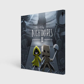 Холст квадратный с принтом LITTLE NIGHTMARES 2 в Екатеринбурге, 100% ПВХ |  | Тематика изображения на принте: little nightmares | little nightmares 2 | six | игры | комиксы | шестая