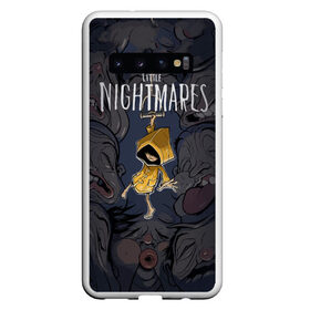 Чехол для Samsung Galaxy S10 с принтом Little nightmares в Екатеринбурге, Силикон | Область печати: задняя сторона чехла, без боковых панелей | девочка | игра | корабль | монстр | существа | шестая