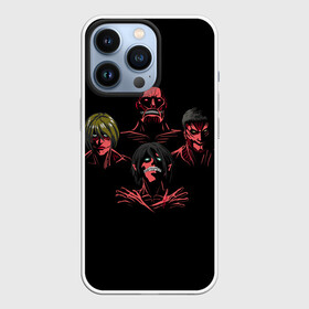 Чехол для iPhone 13 Pro с принтом Titan Rhapsody в Екатеринбурге,  |  | anime | attack | kyojin | manga | no | of | on | rock | scorpions | shingeki | tegunvteg | titan | titans | аниме | армин | атака | бертольд | колосс | колоссальный | манга | микаса | музыка | райнер | рапсодия | рок | скорпион | скорпионс | титан