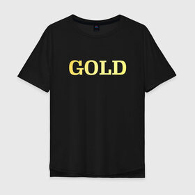 Мужская футболка хлопок Oversize с принтом cyberpunk 2077 gold в Екатеринбурге, 100% хлопок | свободный крой, круглый ворот, “спинка” длиннее передней части | 2077 | ciberpunk 2077 | cyberpank 2077 | cyberpunk 2077 | gold | neowave | society | triangle | золото | киберпанк | киберпанк 2077 | неовейв | общество | треугольник
