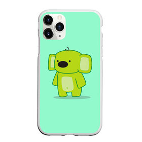 Чехол для iPhone 11 Pro матовый с принтом Зеленая коала в Екатеринбурге, Силикон |  | анимация | зеленая коала | зеленый | коала | лес