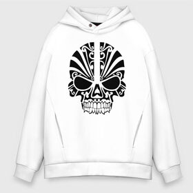 Мужское худи Oversize хлопок с принтом Skull Art в Екатеринбурге, френч-терри — 70% хлопок, 30% полиэстер. Мягкий теплый начес внутри —100% хлопок | боковые карманы, эластичные манжеты и нижняя кромка, капюшон на магнитной кнопке | Тематика изображения на принте: art | body | bones | dead | drawing | face | graffiti | head | roses | skeleton | skul | skull | ад | арт | голова | граффити | зло | кости | лицо | металл | нарисованный | розы | рок | скелет | скул | скулл | три черепа | тьма