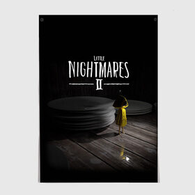 Постер с принтом Little Nightmares 2 Шестая в Екатеринбурге, 100% бумага
 | бумага, плотность 150 мг. Матовая, но за счет высокого коэффициента гладкости имеет небольшой блеск и дает на свету блики, но в отличии от глянцевой бумаги не покрыта лаком | Тематика изображения на принте: little nightmares | little nightmares 2 | игра | литл нигмарес | литл нигмарес 2 | литл нигхтмарес | литл нигхтмарес 2 | ужас | хоррор | шестая