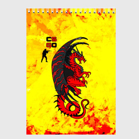 Скетчбук с принтом CS:GO Dragon Lore AWP в Екатеринбурге, 100% бумага
 | 48 листов, плотность листов — 100 г/м2, плотность картонной обложки — 250 г/м2. Листы скреплены сверху удобной пружинной спиралью | Тематика изображения на принте: awp | counter strike | cs go | cs go dragon lore | dragon | hyper beast | logo | neo noir | авп | автомат | драгон | контр страйк | красный дракон | кс го | кс го авп | логотипы игр | неонуар | оружие | оружие из кс го | скины | скоростн