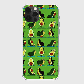 Чехол для iPhone 12 Pro Max с принтом Авокадо | Зарядка в Екатеринбурге, Силикон |  | avocado | food | fruit | pattern | vegan | vegetarian | авокадо | веган | вегетарианство | еда | зарядка | зелёная | паттерн | правильное питание | спорт | физра | фрукт | фрукты