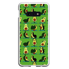 Чехол для Samsung S10E с принтом Авокадо | Зарядка в Екатеринбурге, Силикон | Область печати: задняя сторона чехла, без боковых панелей | avocado | food | fruit | pattern | vegan | vegetarian | авокадо | веган | вегетарианство | еда | зарядка | зелёная | паттерн | правильное питание | спорт | физра | фрукт | фрукты