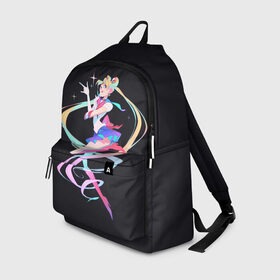 Рюкзак 3D с принтом Sailor Moon Сейлор Мун в Екатеринбурге, 100% полиэстер | лямки с регулируемой длиной, сверху петелька, чтобы рюкзак можно было повесить на вешалку. Основное отделение закрывается на молнию, как и внешний карман. Внутри два дополнительных кармана, один из которых закрывается на молнию. По бокам два дополнительных кармашка | Тематика изображения на принте: anime | sailor moon | аниме | анимэ | венера | луна | лунная призма | марс | сейлор мун | серебрянное тысячелетие | серенити | сэйлор | усаги цукино | чиби мун | эндимион
