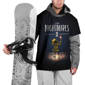 Накидка на куртку 3D с принтом Little Nightmares 2 пламя в Екатеринбурге, 100% полиэстер |  | little nightmares | little nightmares 2 | игра | литл нигмарес | литл нигмарес 2 | литл нигхтмарес | литл нигхтмарес 2 | ужас | хоррор