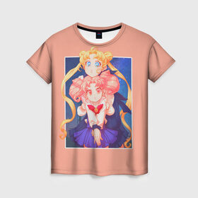 Женская футболка 3D с принтом Sailor Moon Сейлор Мун в Екатеринбурге, 100% полиэфир ( синтетическое хлопкоподобное полотно) | прямой крой, круглый вырез горловины, длина до линии бедер | anime | sailor moon | аниме | анимэ | венера | луна | лунная призма | марс | сейлор мун | серебрянное тысячелетие | серенити | сэйлор | усаги цукино | чиби мун | эндимион