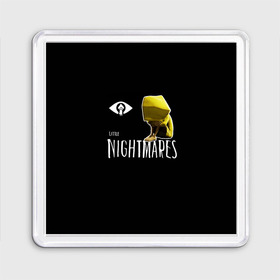 Магнит 55*55 с принтом Little Nightmares 2 шестая в Екатеринбурге, Пластик | Размер: 65*65 мм; Размер печати: 55*55 мм | Тематика изображения на принте: little nightmares | little nightmares 2 | игра | литл нигмарес | литл нигмарес 2 | литл нигхтмарес | литл нигхтмарес 2 | ужас | хоррор | шестая