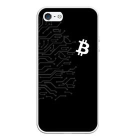 Чехол для iPhone 5/5S матовый с принтом БИТКОИН | BITCOIN в Екатеринбурге, Силикон | Область печати: задняя сторона чехла, без боковых панелей | Тематика изображения на принте: bitcoin | blockchain | btc | cardano | crypto | ethereum | polkadot | tether | xrp | бинанс | биткоин | блокчейн | валюта | деньги | криптовалюта | майнер | майнинг | цифровая валюта | цифровое золото | эфир