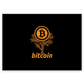 Поздравительная открытка с принтом БИТКОИН ДЕРЕВО | BITCOIN TREE в Екатеринбурге, 100% бумага | плотность бумаги 280 г/м2, матовая, на обратной стороне линовка и место для марки
 | Тематика изображения на принте: bitcoin | blockchain | btc | cardano | crypto | ethereum | polkadot | tether | xrp | бинанс | биткоин | блокчейн | валюта | деньги | криптовалюта | майнер | майнинг | цифровая валюта | цифровое золото | эфир