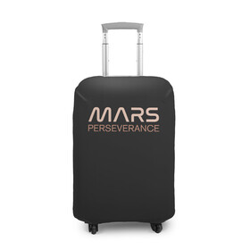 Чехол для чемодана 3D с принтом Mars в Екатеринбурге, 86% полиэфир, 14% спандекс | двустороннее нанесение принта, прорези для ручек и колес | elon | helicopter | mars | musk | nasa. ingenuity | perseverance | rover | вертолет | изобретательность | илон | марс | марсоход | маск | наса | настойчивость