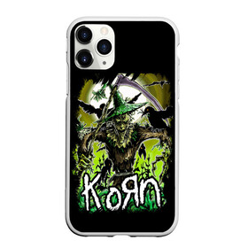 Чехол для iPhone 11 Pro матовый с принтом KoЯn в Екатеринбурге, Силикон |  | band | davies | grunge | hardcore | korn | metal | music | punk | rock | usa | гранж | группа | корн | кукуруза | метал | музыка | панк | рок | сша