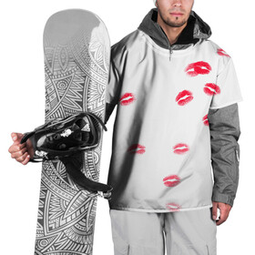 Накидка на куртку 3D с принтом TRAP KISS  в Екатеринбурге, 100% полиэстер |  | fashion | fire | game | hip hop | rap | street style | top | игра | мода | огонь | подарок | рэп | топ | уличный стиль | хип хоп