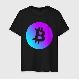 Мужская футболка хлопок с принтом БИТКОИН НЕОН | BITCOIN NEON в Екатеринбурге, 100% хлопок | прямой крой, круглый вырез горловины, длина до линии бедер, слегка спущенное плечо. | Тематика изображения на принте: bitcoin | blockchain | btc | cardano | crypto | ethereum | polkadot | tether | xrp | бинанс | биткоин | блокчейн | валюта | деньги | криптовалюта | майнер | майнинг | цифровая валюта | цифровое золото | эфир