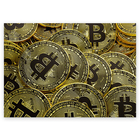 Поздравительная открытка с принтом БИТКОИНЫ МОНЕТЫ в Екатеринбурге, 100% бумага | плотность бумаги 280 г/м2, матовая, на обратной стороне линовка и место для марки
 | bitcoin | blockchain | btc | cardano | crypto | ethereum | polkadot | tether | xrp | бинанс | биткоин | блокчейн | валюта | деньги | криптовалюта | майнер | майнинг | цифровая валюта | цифровое золото | эфир