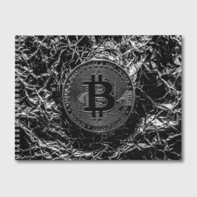 Альбом для рисования с принтом БИТКОИН | BITCOIN в Екатеринбурге, 100% бумага
 | матовая бумага, плотность 200 мг. | bitcoin | blockchain | btc | cardano | crypto | ethereum | polkadot | tether | xrp | бинанс | биткоин | блокчейн | валюта | деньги | криптовалюта | майнер | майнинг | цифровая валюта | цифровое золото | эфир