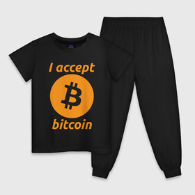 Детская пижама хлопок с принтом BITCOIN CRYPTOCURRENCE (Z) в Екатеринбурге, 100% хлопок |  брюки и футболка прямого кроя, без карманов, на брюках мягкая резинка на поясе и по низу штанин
 | Тематика изображения на принте: binance coin | bitcoin | blockchain | btc | cardano | crypto | ethereum | litecoin | polkadot | tether | xrp | биткоин | блокчейн | валюта | деньги | криптовалюта | майнер | майнинг | цифровая валюта | цифровое золото | эфир