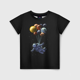 Детская футболка 3D с принтом Space Travel в Екатеринбурге, 100% гипоаллергенный полиэфир | прямой крой, круглый вырез горловины, длина до линии бедер, чуть спущенное плечо, ткань немного тянется | Тематика изображения на принте: drift | drifting | float | floating | galaxy | milky | moon | planet | ship | space | spaceship | star | suit | surfing | to | travel | way | галктика | дрейф | звезда | корабль | космический | космонавт | космос | луна | млечный | планета | путешествие |