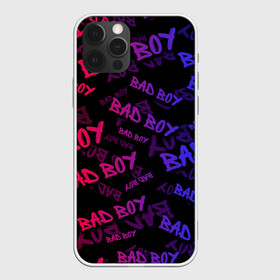 Чехол для iPhone 12 Pro Max с принтом Bad Boy в Екатеринбурге, Силикон |  | bad | boy | human | man | street | style | sueta | vip | вип | мальчик | наводить | надпись | пацанская | пацанские | стиль | суета | суету | текстура | уличный | человек