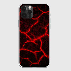 Чехол для iPhone 12 Pro Max с принтом ЛАВА | ЛАВОВЫЕ ТРЕЩИНЫ | LAVA в Екатеринбурге, Силикон |  | burnin | fire | flame | grunge | lava | lawa | гранж | земля | красная | красный | лава | неон | неоновая | огонь | паттерн | пламя | плита | плиты | природа | текстура | текстуры | трещины