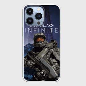 Чехол для iPhone 13 Pro с принтом Halo Infinite в Екатеринбурге,  |  | Тематика изображения на принте: 343 industries | мастер чиф | мъёльнир | ореол | спартанец