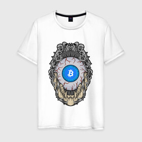 Мужская футболка хлопок с принтом БИТКОИН | BITCOIN (Z) в Екатеринбурге, 100% хлопок | прямой крой, круглый вырез горловины, длина до линии бедер, слегка спущенное плечо. | binance coin | bitcoin | blockchain | btc | cardano | crypto | ethereum | litecoin | polkadot | tether | xrp | биткоин | блокчейн | валюта | деньги | криптовалюта | майнер | майнинг | цифровая валюта | цифровое золото | эфир