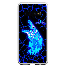 Чехол для Samsung Galaxy S10 с принтом CS GO Howl Neon в Екатеринбурге, Силикон | Область печати: задняя сторона чехла, без боковых панелей | awp | counter strike | cs go | cs go howl | hyper beast | logo | m4a4 | neo noir | авп | автомат | вой | волк | контр страйк | кс го | кс го авп | кс го вой | логотипы игр | неонуар | оружие | оружие из кс го | скины | скоростной зверь |