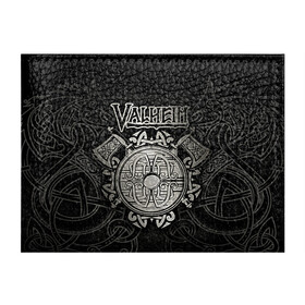 Обложка для студенческого билета с принтом Valheim в Екатеринбурге, натуральная кожа | Размер: 11*8 см; Печать на всей внешней стороне | valheim | viking | валхейм | викинги | игры