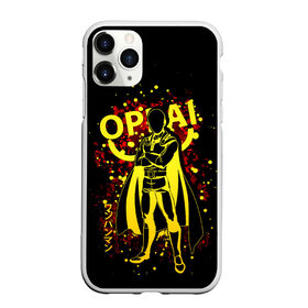 Чехол для iPhone 11 Pro Max матовый с принтом One-Punch Man в Екатеринбурге, Силикон |  | anime | one punch man | onepunchman | saitama | аниме | ванпанчмен | лысый плащ | манга | сайтама