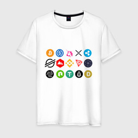 Мужская футболка хлопок с принтом Gotta HODL em all | БИТКОИН в Екатеринбурге, 100% хлопок | прямой крой, круглый вырез горловины, длина до линии бедер, слегка спущенное плечо. | Тематика изображения на принте: binance coin | bitcoin | blockchain | btc | cardano | crypto | ethereum | litecoin | polkadot | tether | xrp | биткоин | блокчейн | валюта | деньги | криптовалюта | майнер | майнинг | цифровая валюта | цифровое золото | эфир