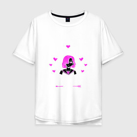 Мужская футболка хлопок Oversize с принтом Just A Girl Sketching в Екатеринбурге, 100% хлопок | свободный крой, круглый ворот, “спинка” длиннее передней части | Тематика изображения на принте: a | anime | geek | gift | girl | hot | just | kawai | logo | loves | merch | otaku | sketching | tyan | who | аниме | девушка | действительно | кавай | которая | любит | подарок | просто | скетч | тян | тянка