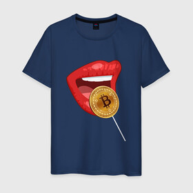 Мужская футболка хлопок с принтом SWEET BITCOIN | СЛАДКИЙ БИТКОИН (Z) в Екатеринбурге, 100% хлопок | прямой крой, круглый вырез горловины, длина до линии бедер, слегка спущенное плечо. | binance coin | bitcoin | blockchain | btc | cardano | crypto | ethereum | litecoin | polkadot | tether | xrp | биткоин | блокчейн | валюта | деньги | криптовалюта | майнер | майнинг | цифровая валюта | цифровое золото | эфир