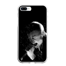 Чехол для iPhone 7Plus/8 Plus матовый с принтом LINKIN PARK в Екатеринбурге, Силикон | Область печати: задняя сторона чехла, без боковых панелей | bennington | chester | linkin park | rock | беннингтон | линкин парк | рок | честер