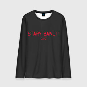 Мужской лонгслив 3D с принтом Stary Bandit в Екатеринбурге, 100% полиэстер | длинные рукава, круглый вырез горловины, полуприлегающий силуэт | balota | bambi | bandit | berezino | cherno | dance | day | electro | friendly | kalinka | killer | pavlovo | skalisty | stary | tisy | z | zeleno | zombie | день | з | зет | зомби | зэт